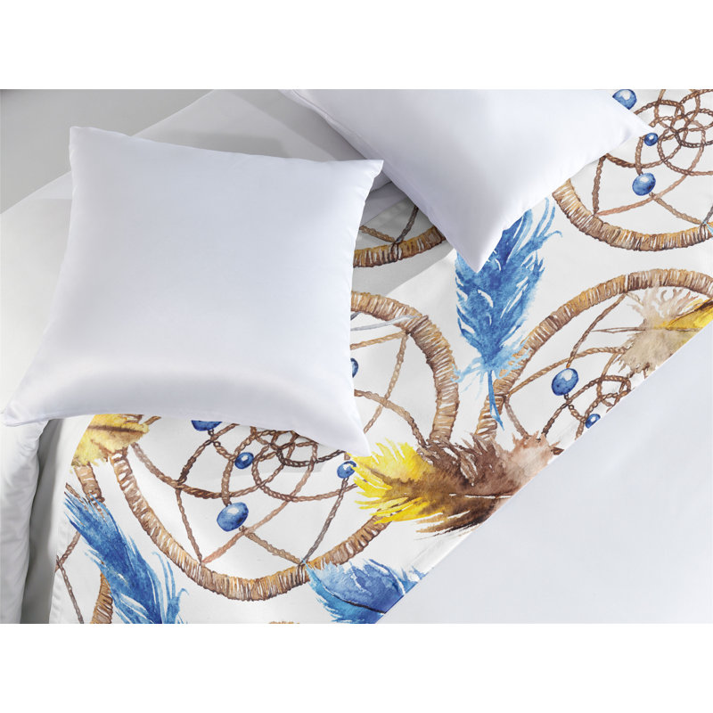 Foulard de lit Ambesonne Oriental Vibes, Très grand lit