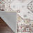 Aquinnah Burj Elegant Floral Medallion Nylon Washable Indoor Area Rug-116821646