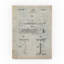 'Ski' Drawing Print on Wrapped Canvas-25327531