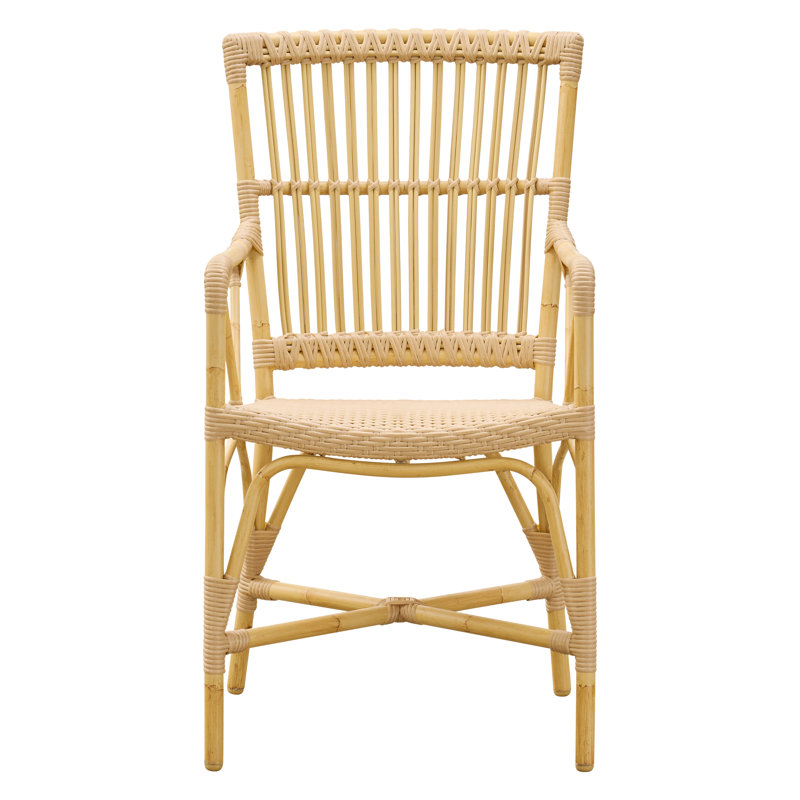 Piano Outdoor Dining Armchair, Natural