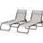 Outsunny Folding Chaise Lounge Pool Chair Set Of 2, Patio Sun Tanning Chair, Outdoor Lounge Chair With 4-Position Reclining Back, Breathable Mesh Seat For Beach, Yard, Patio-82418068