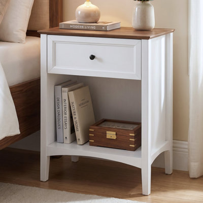 Table de chevet 1 tiroir Modern Farmhouse