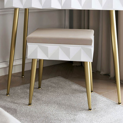 Manufactured Wood Accent Stool