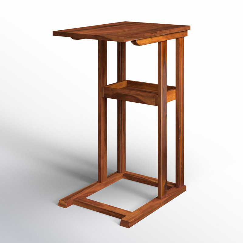 Table-plateau Anashima, Acajou