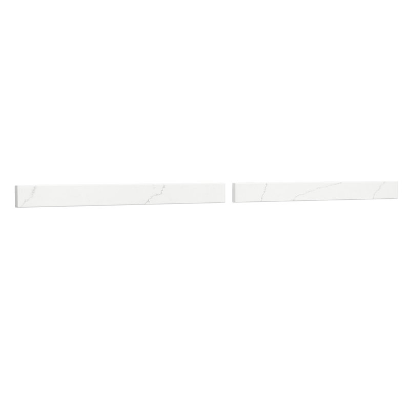 Giotto Quartz 72-Inch Water Resistant Backsplash