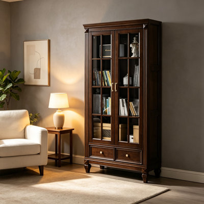American style simple and exquisite bookcase