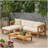 ALCOVE LSHAPE SOFA SET, BEIGE