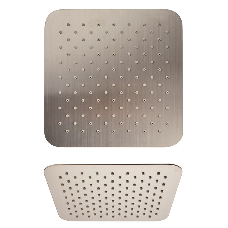 Tête de douche rain, H 0,08 po x l 8 po x P 8 po