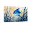 Animaux, poissons bleus nageant parmi des bulles d'algues-1327296579