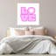 Art mural abstrait contemporain Love Love-2084121477