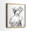 WOMEN Series III - reproduction encadrée de qualité supérieure - prête à être accrochée - aucun clou requis-762393239-762393232