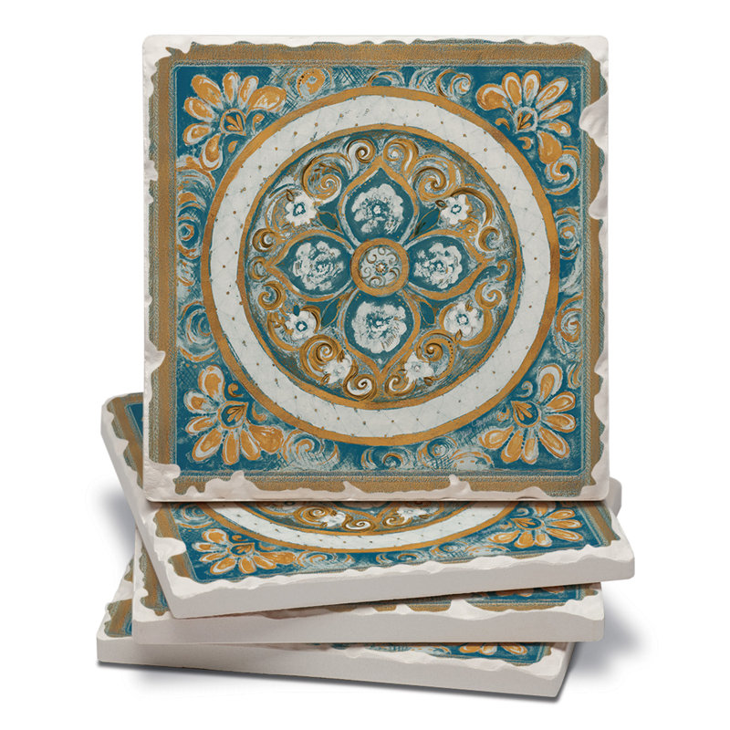 Paquet de 4 sous-verres Medallion