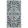 Alessia Floral Ivory/Blue Area Rug