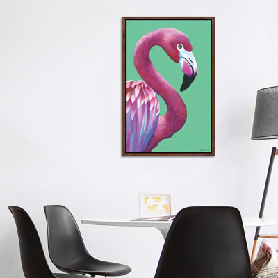 Pretty Flamingo 1 Piece Painting on Canvas