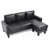 Black Faux Leather