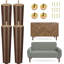 Pied de table en bois Aadirath-92916463