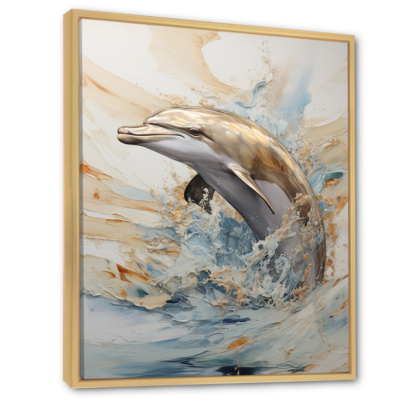 «Beige et doré», impression sur toile, H 32 po x l 24 po x P 1 po, Cadre naturel flottant