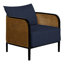 Méridienne Havana - noir / canne naturelle-255238493-233138284-233138242