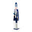 Casse-noisette en bois bleu 42 po H