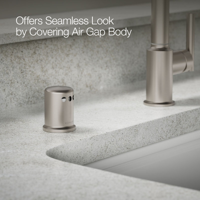 Air Gap Body with Cover, Vibrant Stainless