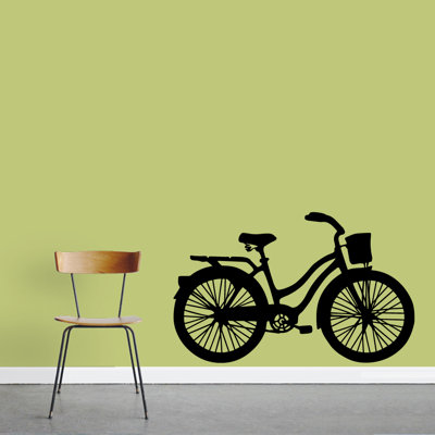 Adhésif décoratif vélo rétro