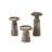 10.10'' H Wood Tabletop Candlestick-2138623016