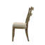 Ensemble de chaises d'appoint Parfield en tissu brun clair et finition chêne vieilli (ensemble de 2)