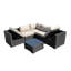 Trafecanty 5 Seater Rattan Sofa Set-1701706184