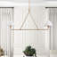 Lustre linéaire à 2 lumières de style bougie-646085539