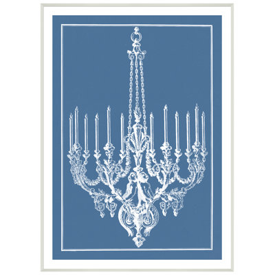 «Pop Chandelier», reproduction d'impression encadrée