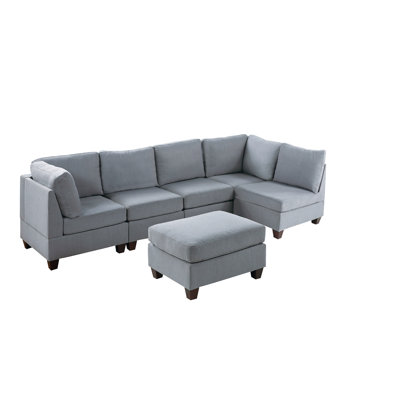 Ensemble modulaire - 6 pièces en gris