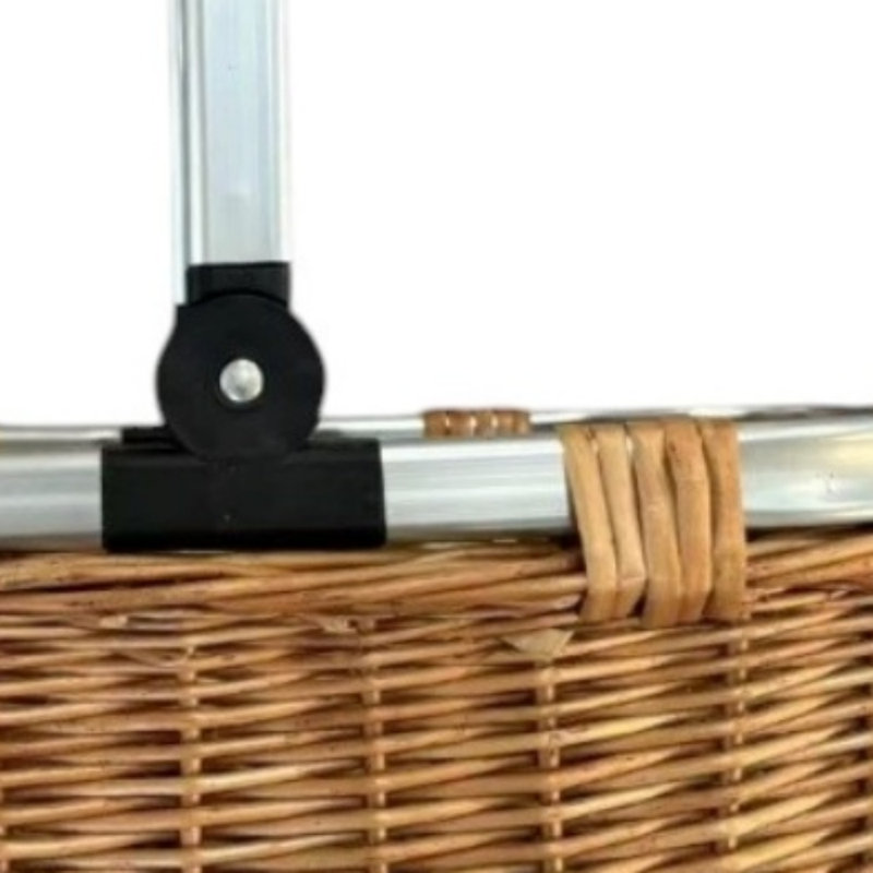 Bay Isle Home Wicker Decorative Basket, Brown