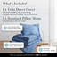 Ensemble de housse de couette réversible en microfibre Harmony Collection-683112230-683111528