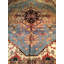 Wool Southwestern Area Rug in Ivory/Rust