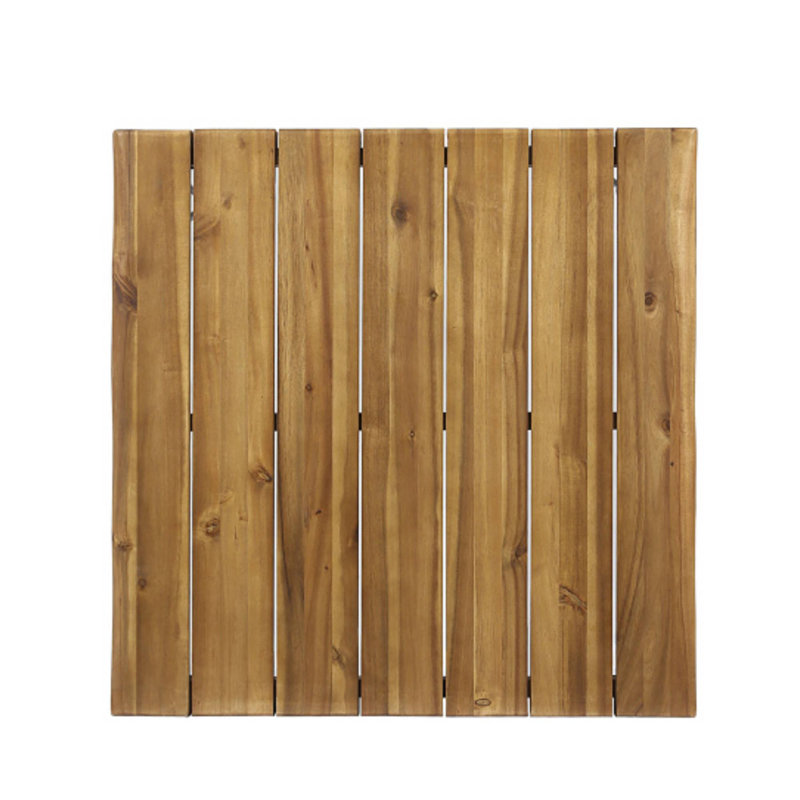 Table 32,5 "en bois et métal - Style rétro moderne