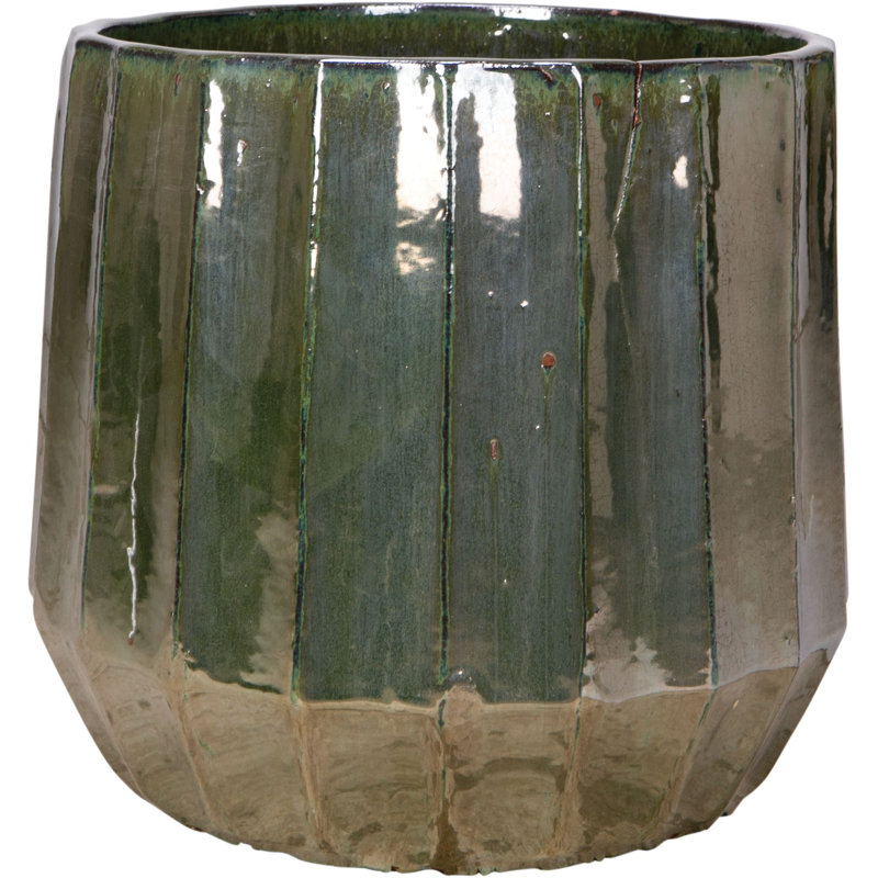 9 In. King Plntr - Pearl Green