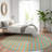 Loreen Washable Geometric Indoor / Outdoor Rug-1817319025