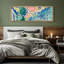 «Abstract Colorful Strokes Vibrant Foliage Abstract Colorful Nature Antique Retro Fine Art Room Extra Large Wall Decor», reproduction encadrée-111176080-96074601