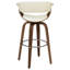 Tabouret de bar pivotant Écru-668981791