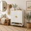Rangement pour chaussures spacieux, armoire à chaussures de style moderne