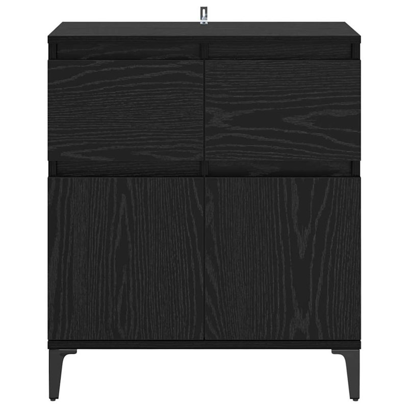 Sideboard Accent Chest, Black Oak