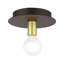 Plafonnier encastré 8 lumières Alcalde-435006290
