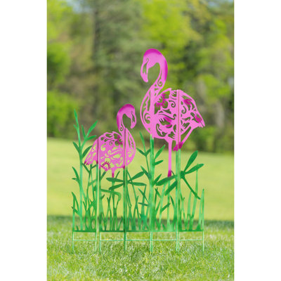 Plaque de jardin Eastman Flamingo