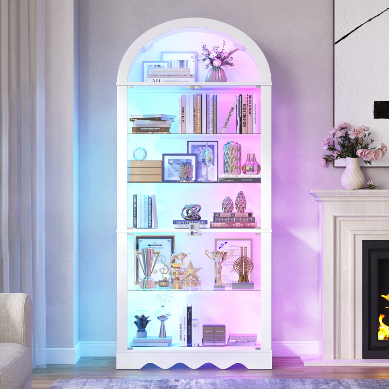 Display Cabinet, White