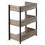 Bibliothèque étagère en fer à 3 tablettes H 30 po x l 23 po Chrystin-1303162897