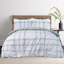 Ismail Cotton Chequered Duvet Cover Set with Pillowcases-1504058371-1505162962