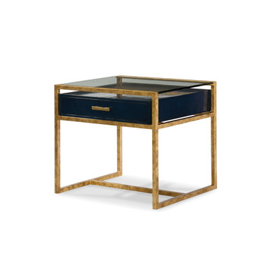 Table de bout avec rangement San Juan