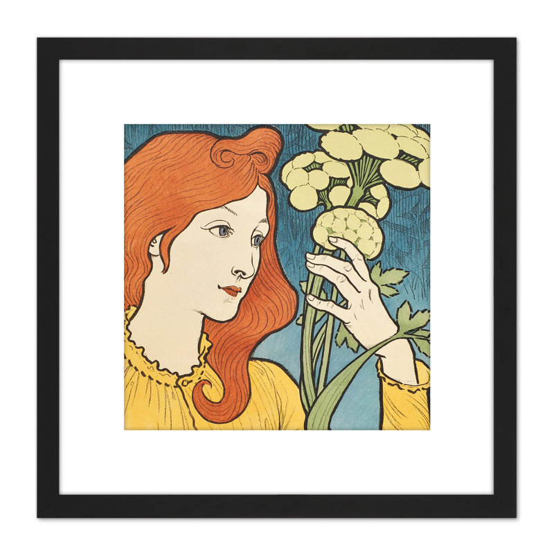 Grasset Salon Des Cent 2nd Exhibition Nouveau Artwork - Single Picture Frame Painting
