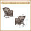 Aiyet Wicker Outdoor Rocker Chair