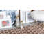 Tapis brun clair à motif géométrique Molly-771404787